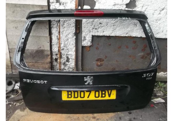 кришка багажника Peugeot 307 SW, гола, без скла, 05-08, універсал